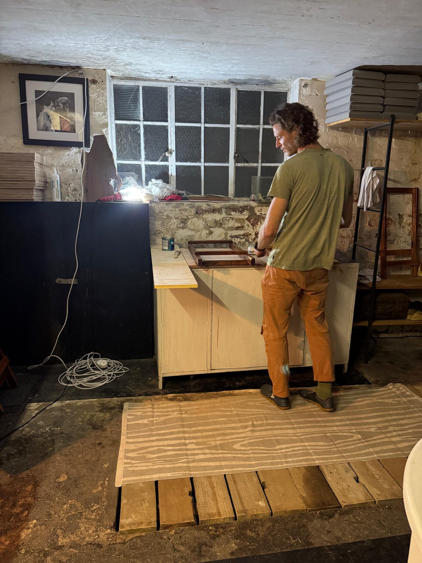Late nights in the old workshop